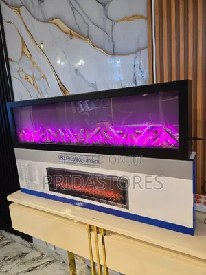 Multicolor Giant Led Fireplace Decor