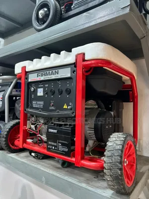 Original Black Firman Eco12990es 10kva 100% Copper Low Fuel Generator•