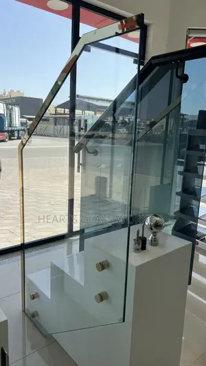 Glass Stair Railing Installation in Lagos | Modern Durable Finish