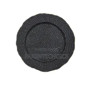 Plastic Dotted Underplate Charger Plate- 50pcs