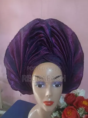 Aso-Oke Pre-Tied and Auto Gele
