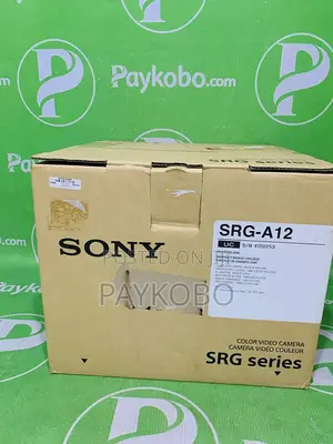 Sony SRG-A12 PTZ Camera With Built-in Ai and 12x Optical Zoom