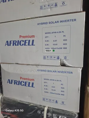 6.2kva/48v Africell Hybrid Solar Inverter