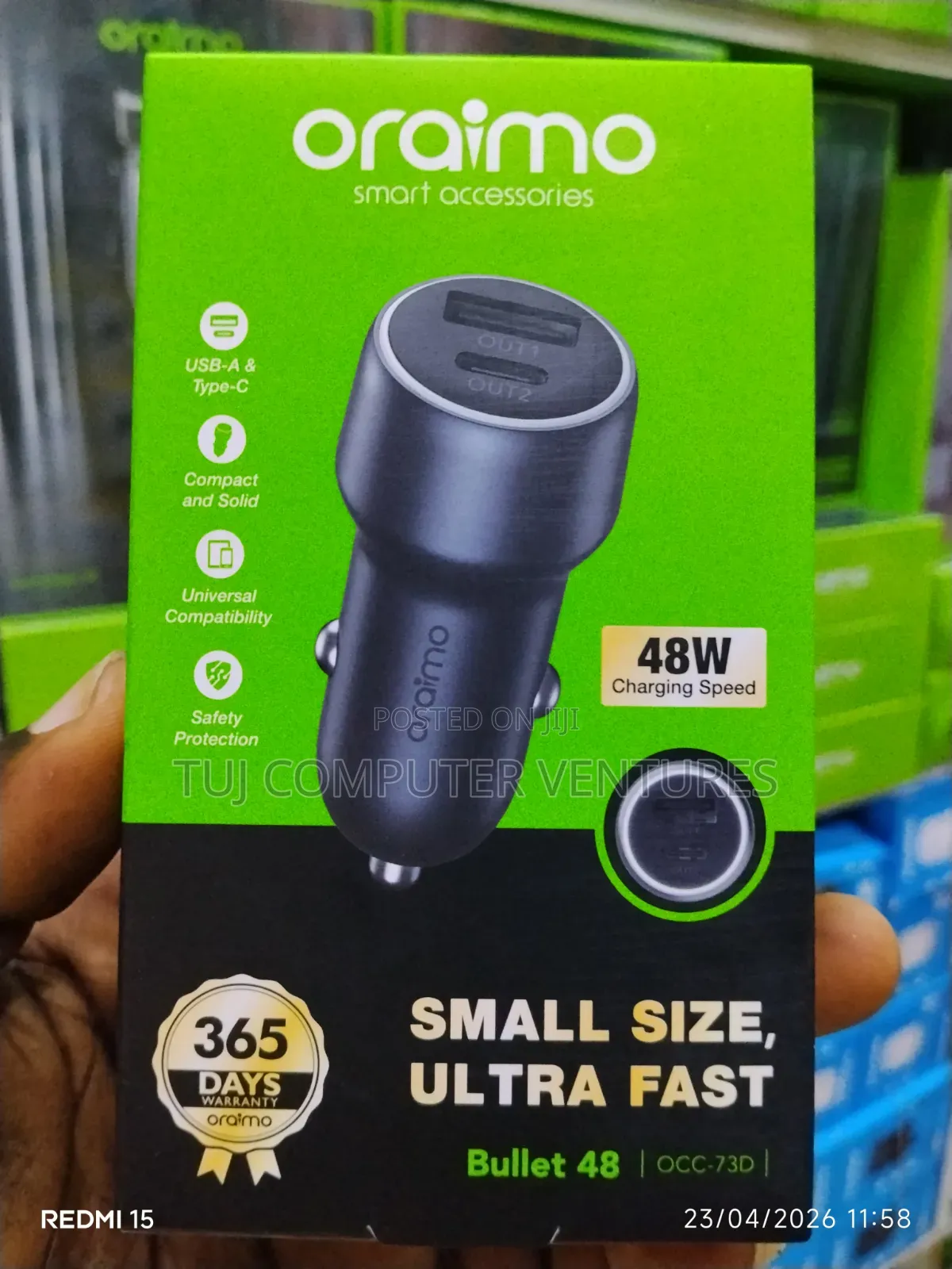 Oraimo Bullet 48 Occ-73d