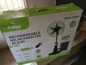 Iwin 18-Inch Portable Rechargeable Fan