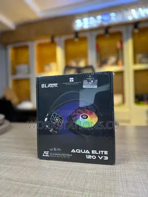 Thermal Right Aio Liquid Cooler Aqua Elite 120 Black Argb V3