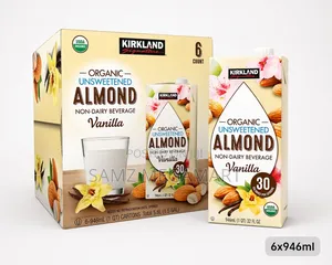 Kirkland Unsweetened Almond Non-Dairy Beverage Vanilla Milk 6x946ml