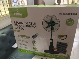 Iwin Rechargeable Fan 18 Inch – Ideal for Home Use