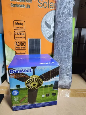 Powerful Duravolt 56" Inches Ac / Dc Ceiling Fan