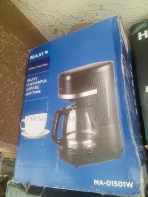Maxi Coffee Maker Black |Cm1501wd