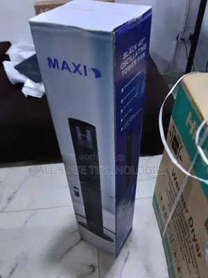 Stylish Maxi Black 40" Tower Fan – New Stock