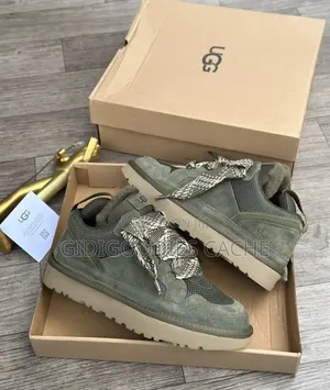 Chunky Lowmel Ugg Sneakers With Oversized Laces Size 40-46
