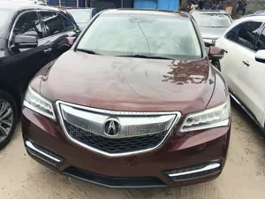 Acura MDX SH 4dr SUV AWD (3.5L 6cyl 9A) 2016 Red
