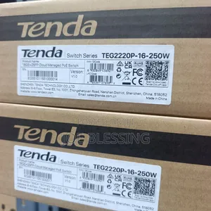 Tenda Managed 16port Gigabit Poe+2sfp/2ge Uplink