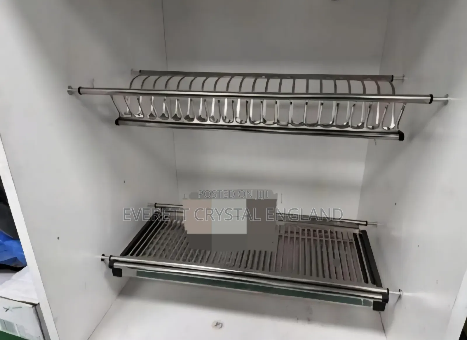 Stainless Plate Rack Two Step