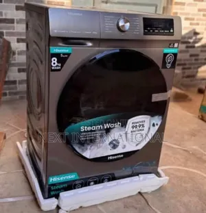 Hisense Washing Machine 8kg Front Loader (8014) Wash and Spin