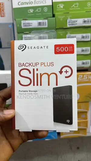Seagate Backup Plus Slim 500gb External Hard Drive – Portable Usb 3.0