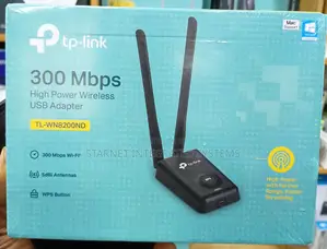 Tp-Link 300mbps High Power Usb Wireless Adapter