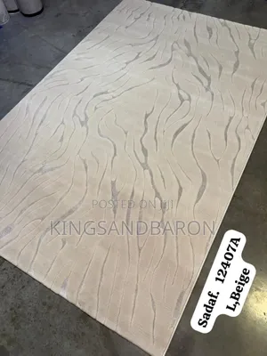 5×7fts L Beige/Beige Turkish Center Rug