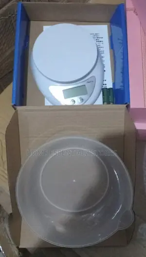 Digital Kitchen Scale With Measuring Bowl - Electronic Kitchen Scale