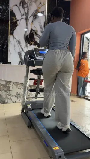 Free Yoga Mat and Dumbbells With 2.5hp American Fitness Treadmill