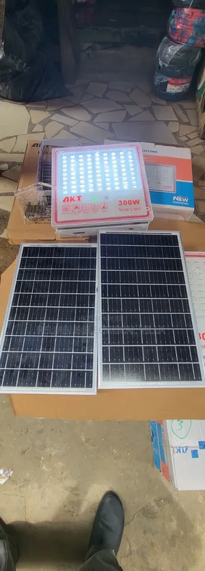 Solar Panel Flood Light