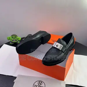Hermes Izmir Leather Cooperate Men Shoe