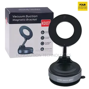  Magnetic Phone Holder for Car Dashboard –Vacuum Suction Magnetic
