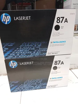Toner Cartridge Hp Laserjet 87a Black.