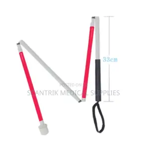 Adjustable Blind Walking Stick for Customized Height Support