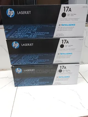 Toner Cartridge Hp Laserjet 17a Black.