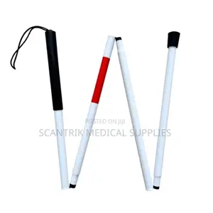 Ergonomic Grip Blind Walking Stick for Comfort Handling