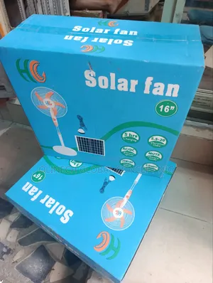 Hc 16 Inches Solar Rechargeable Standing Fan