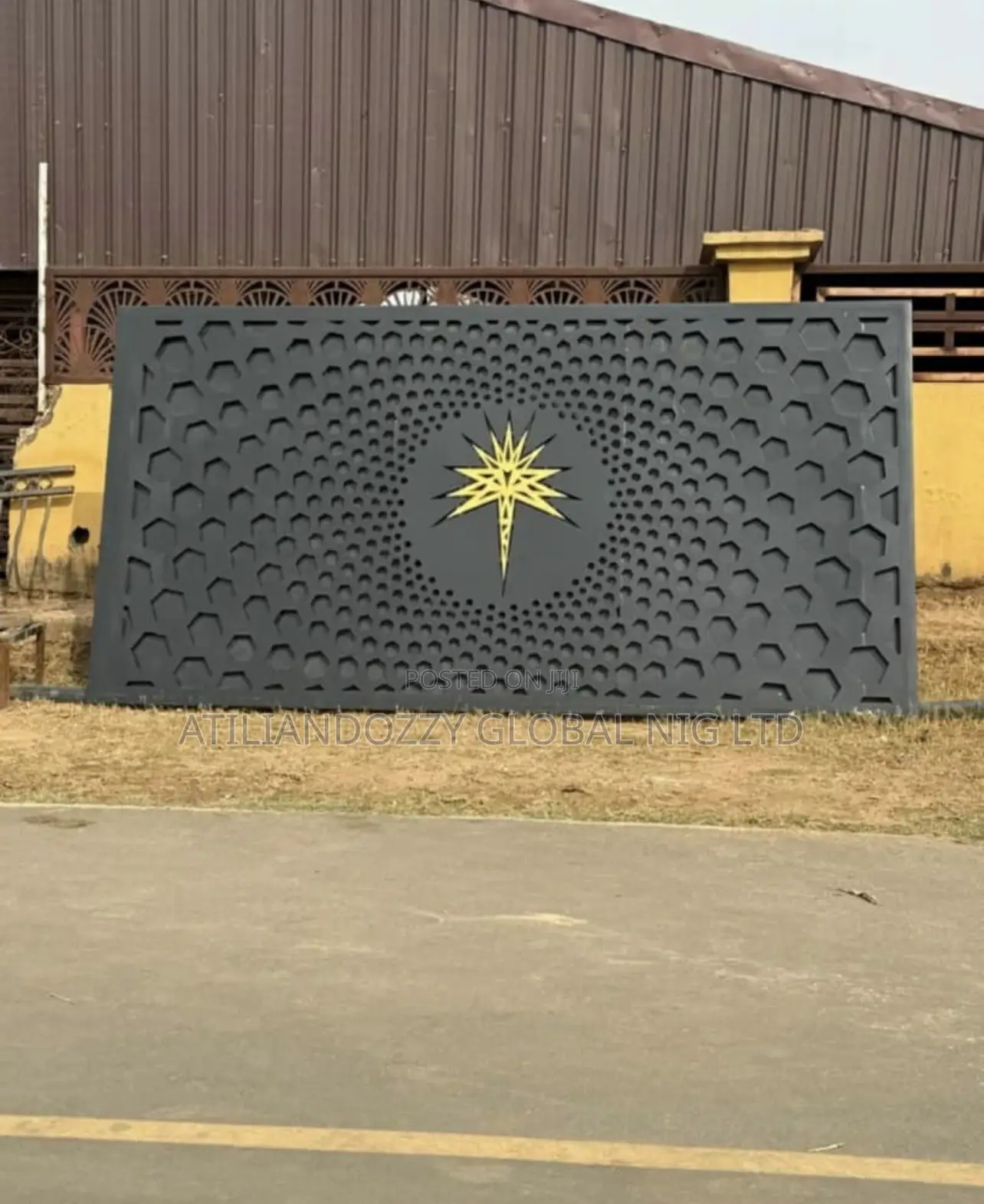 Customized Laser Cut Gate
