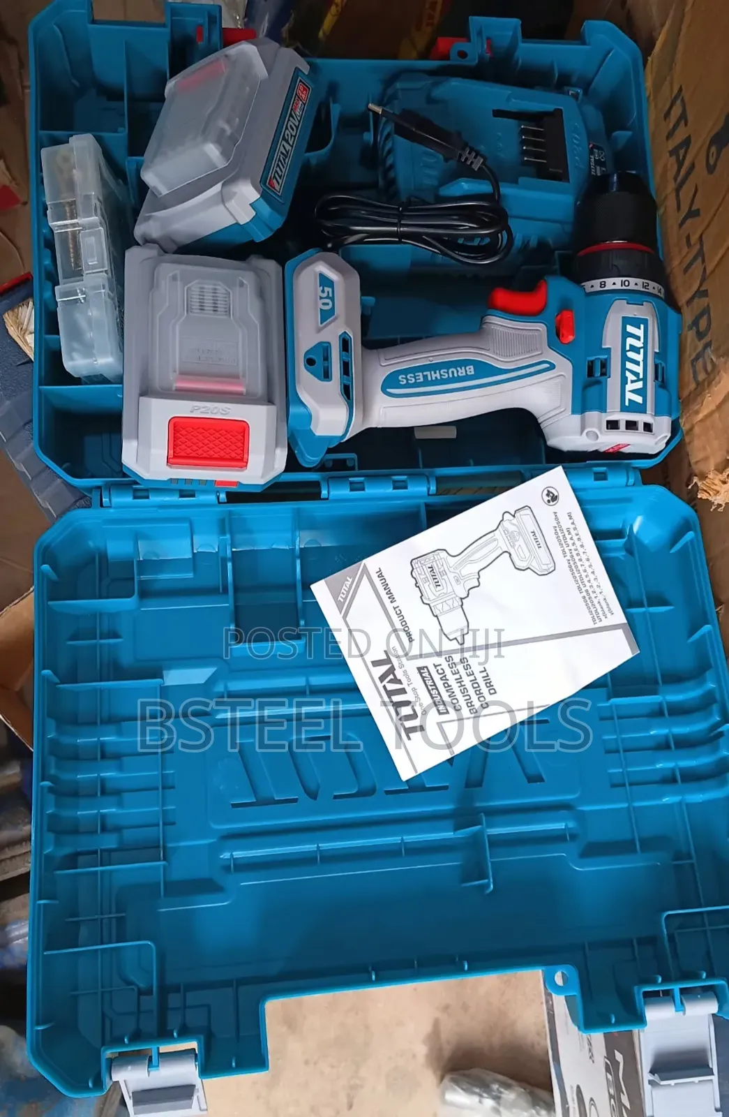 Total Cordless Drill Machine – Strong Portable Power Tool