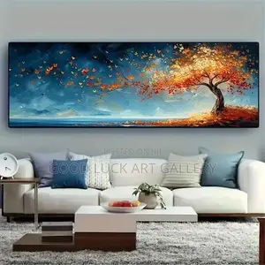 Abstract Landscape Canvas