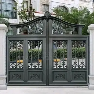 Bi Parting Wrought Iron Gate