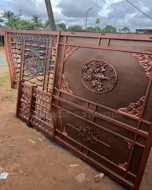 Wrought Iron 2 Sides Gate
