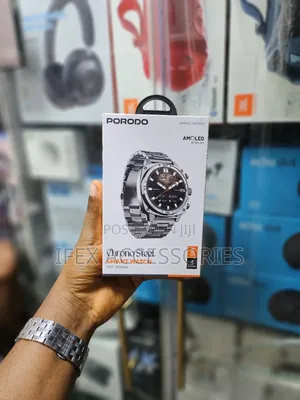 Porodo Chrono Steel Smart Watch