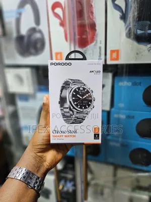 Porodo Chrono Steel Smart Watch