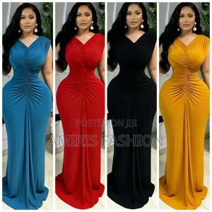 Open Tummy Sexy Long Gown