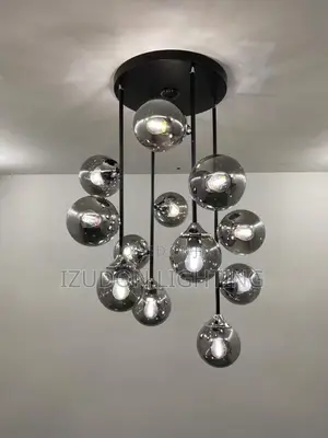 12ball Back Glass Luxury Light