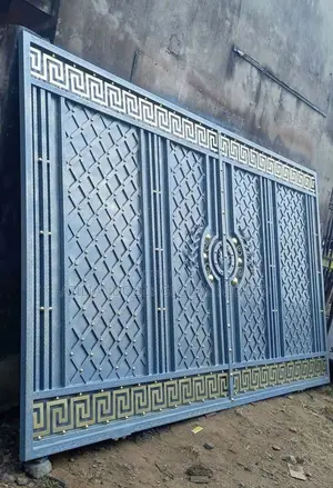 Wrought Iron Sliding B Gate