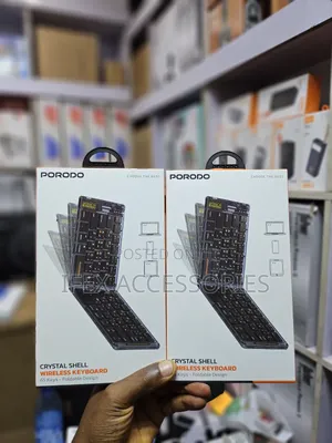 Porodo Crystal Shell Wireless Keyboard