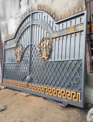 Wrought Iron Slide C Gate