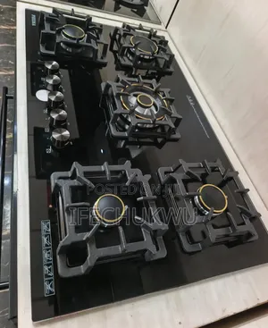 Original Phiima Built-in German Design 5 Burners Gas Cooker Hob Copper