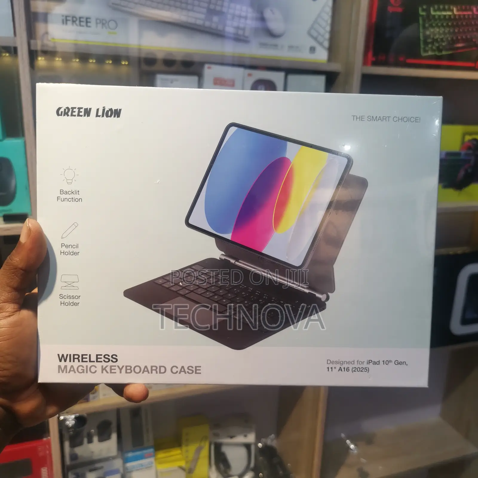 Green Lion Wireless Magic Keyboard for the iPad 10th Generation