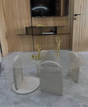 Center Table 2 in One Glass Top
