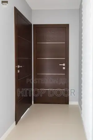 Brown Mazonia Hardcore HDF Door With Frame and Architrave
