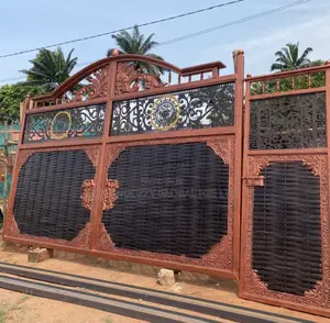 Wrought Iron Basket Gate